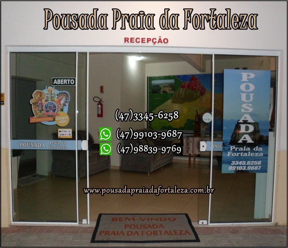 פנייה Pousada Praia Da Fortaleza 450 Metros Do Parque Beto Carrero Com Cafe Da Manha מראה חיצוני תמונה
